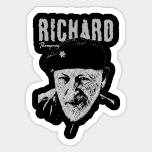 richard thompson Sticker